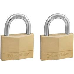 Master Lock 2 x 50 mm Candado Laton Ka