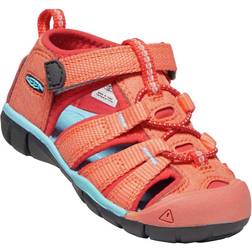 Keen Seacamp II CNX Tots Coral/Poppy Red Unisex Sandalias