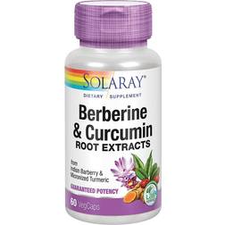 Solaray Berberine & Curcumin 600mg 60 pcs