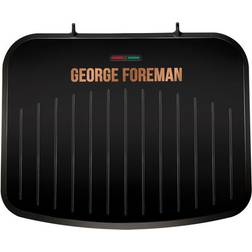 George Foreman 25811-56 Bistecchiera Elettrica e Barbecue Potenza 1630 Watt Nero Rame