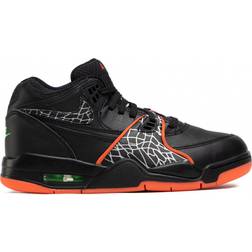 NIKE Air Flight 89 M - Black/Green Strike/White/Orange Blaze