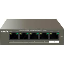 Tenda TEF1105P-4-63W PoE Switch Ethernet 5-Port 10-100 MBPs