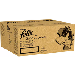 Purina Felix As Good As It Looks Cat Food Fish 120x100g