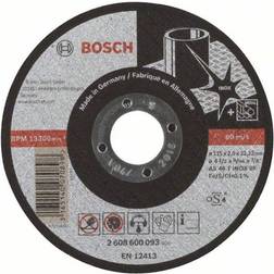 Bosch Accessories 2608600093 2608600093 Disque à tronçonner 115 mm 1 pc(s) acier