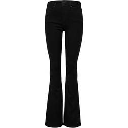 Only Onlroyal High Sweet Flared 600 Jeans - Nero