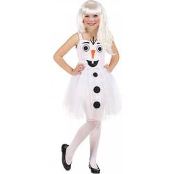 Widmann Snowman Girl Costume