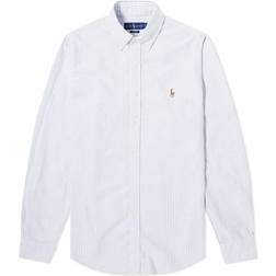 Polo Ralph Lauren Custom Fit Oxford Shirt - Lichtblauw/Wit