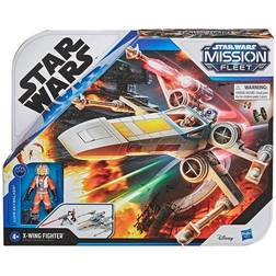 Hasbro Star Wars Mission Fleet Stellar Class Luke Skywalker X Wing Fighter