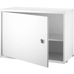 String Cabinet with Swing Door Storage Cabinet 58x42cm