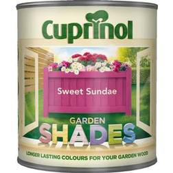 Cuprinol Garden Shades Wood Paint Sweet Sundae 1L