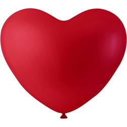 Creativ Company Palloncini a forma di cuore rosso conf. da 8 pezzi 59176