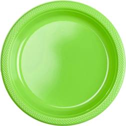 Amscan Plates Kiwi Green 20-pack