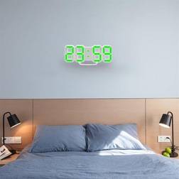 Digital 3D Wall Clock 21.6cm