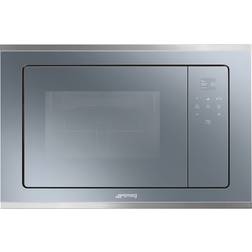 Smeg FMI420S2 Silver Blue, Stainless Steel, Silver