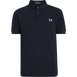 Fred Perry Slim Fit Pique Polo Shirt - Navy