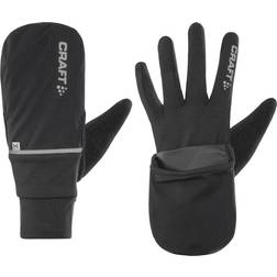 Craft Hybrid Weather Gloves Unisex - Black