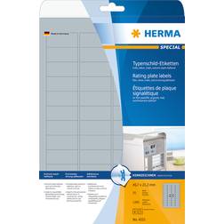 Herma Rating Plate Labels A4