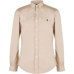 Polo Ralph Lauren Garment-Dyed Oxford Shirt - Surrey Tan