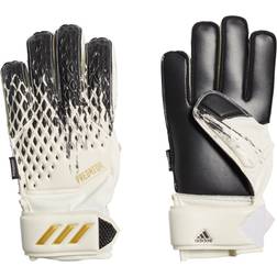 adidas Children's Pred Gl MTC Fsj Goalkeeper Gloves - White/Black/Gold