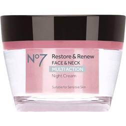 No7 Restore & Renew Face & Neck Multi Action Night Cream 50ml