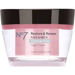 No7 Restore & Renew Face & Neck Multi Action Night Cream
