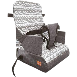 DreamBaby Réhausseur pour enfants ONTHEGO Portable avec compartiments de rangement Léger, compact et facile à transporter Gris