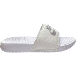 Nike Benassi - White/Metallic Silver