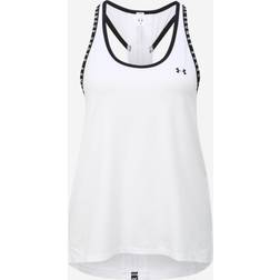 Under Armour Canotta Palestra Logo Tech Tank - White