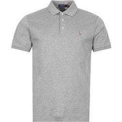 Polo Ralph Lauren Custom Slim Fit Soft Cotton Polo Shirt - Grey Heather