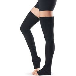 ToeSox Thigh High Leg Warmers Women - Black