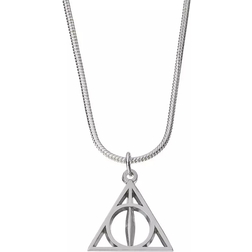 Harry Potter Deathly Hallows Pendant Necklace - Silver