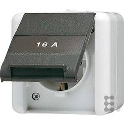Jung 820 NAW 3-Way Outlet