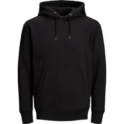 Jack & Jones Plain Hoodie - Black/Black