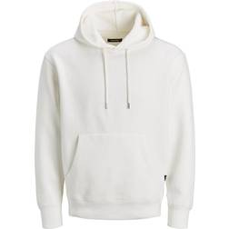 Jack & Jones Soft Sweat Hood White Male