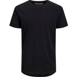 Jack & Jones Curved Tee Ss O-Neck Black