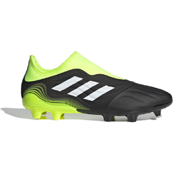 Adidas Copa Sense.3 Laceless FG M - Core Black/Cloud White/Solar Yellow