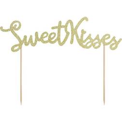 PartyDeco Sweet Kisses Kagedekoration