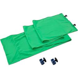 Lastolite Manfrotto Fondo Panoramic Kit de conexión 2,3m Chroma Key Verde