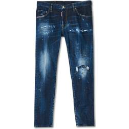 DSquared2 Dark 1 Wash Skater Jeans - Blue