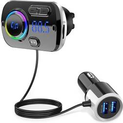 INF Wireless FM transmitter for the car Bluetooth 5.0 QC3