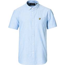 Lyle & Scott Short Sleeve Oxford Shirt - Riviera