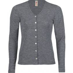 ENGEL Natur Wool Cardigan - Slate