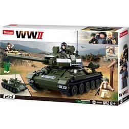 Sluban T34\85 Medium Tank M38-0689