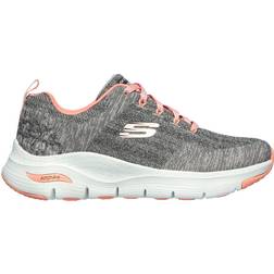 Skechers Arch Fit Comfy Wave W - Grey/Pink