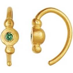 Stine A Petit Bon Bon Earring - Gold/Green