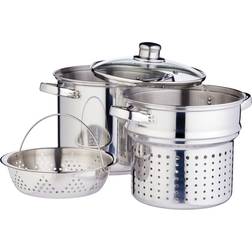 KitchenCraft World of Flavours Italian con coperchio 4 L 20 cm