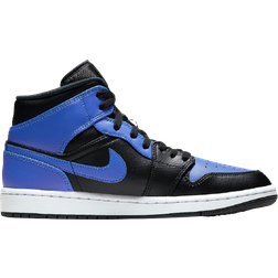 Nike Air Jordan 1 Mid - Black/White/Hyper Royal