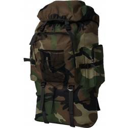 vidaXL Mochila Estilo Ejército Xxl Camuflaje 100 L