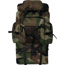 vidaXL Army Backpack XXL 100L - Camouflage