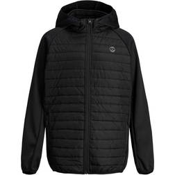 Jack & Jones Boy's Quilted Jacket - Black/Black (12182303)